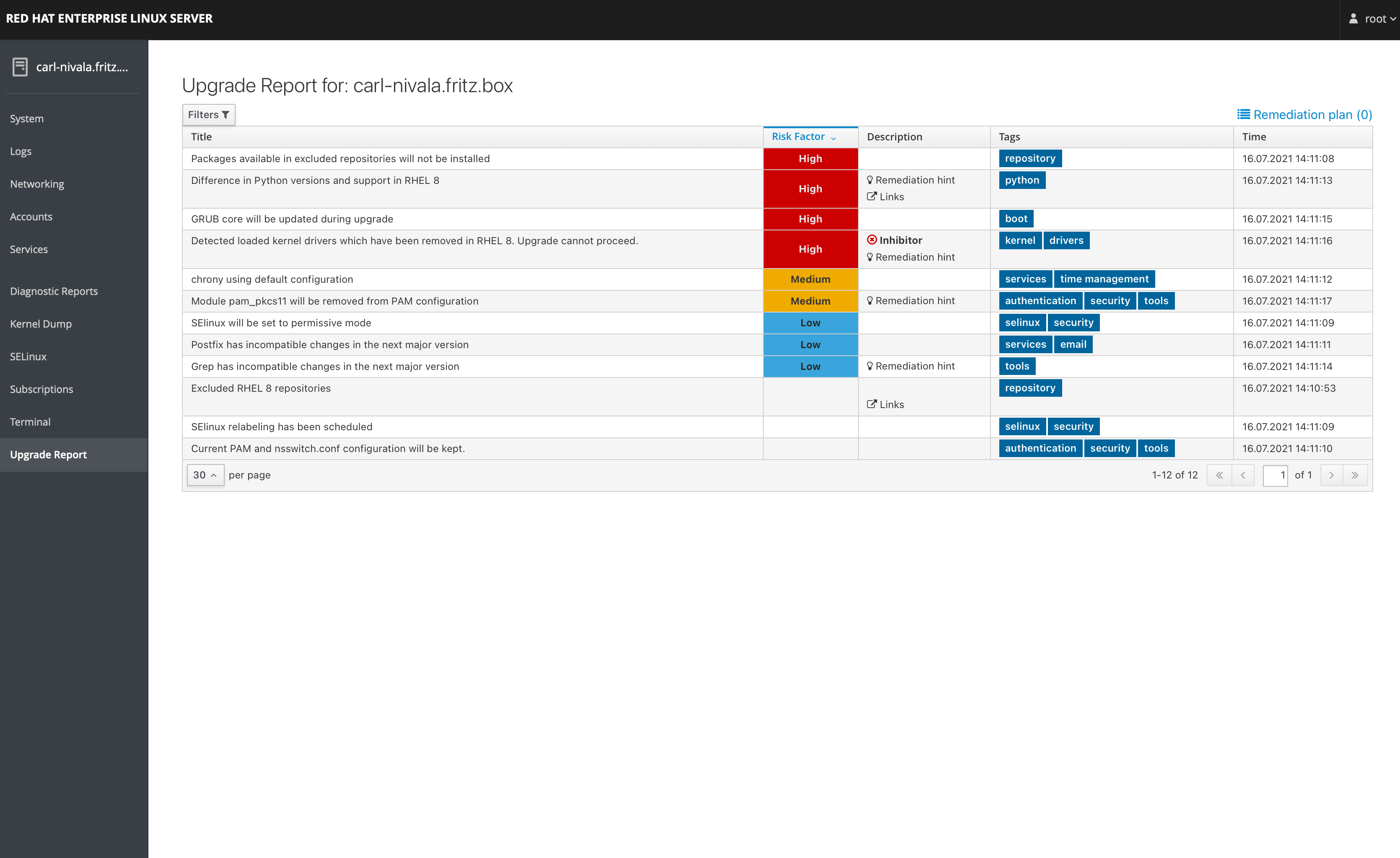 rhel latest version